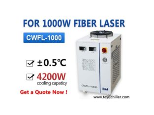 Air cooled laser water chiller