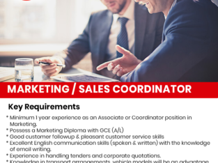 Marketing / Sales Coordinators