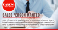 Sales Person Wanted