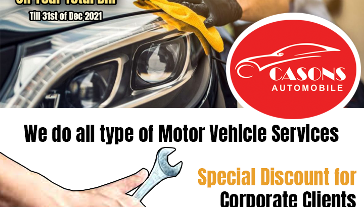 Motor Vehicle Services Offer