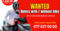 Bike Riders Wanted