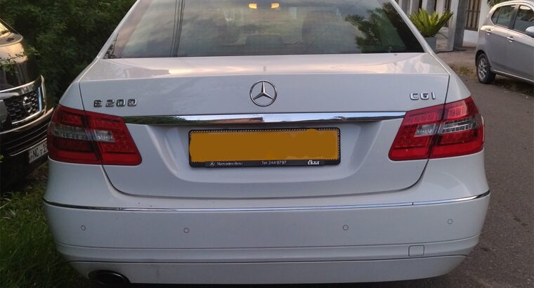 Mercedes Benz E200 for Sale in Sri Lanka at Best Price